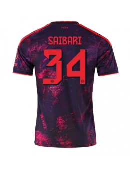 Moški Nogometna dresi replika Bayern Munich Ismael Saibari #34 Tretji 2026-27 Kratek rokav Moški Nogometna dresi replika Bayern Munich Ismael Saibari #34 Tretji 2026-27 Kratek rokav